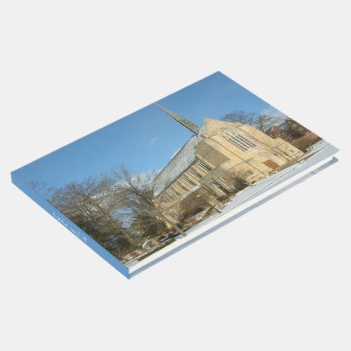 Harbison Chapel in Winter at Grove City College Guest Book