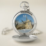 Harbison Chapel in Winter at Grove City College Pocket Watch