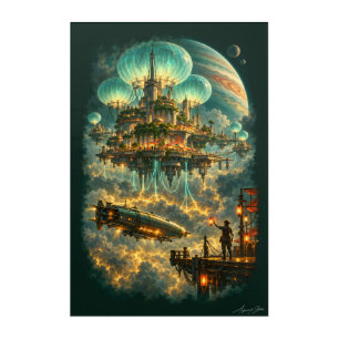 Harbor Above the Storm Acrylic Print