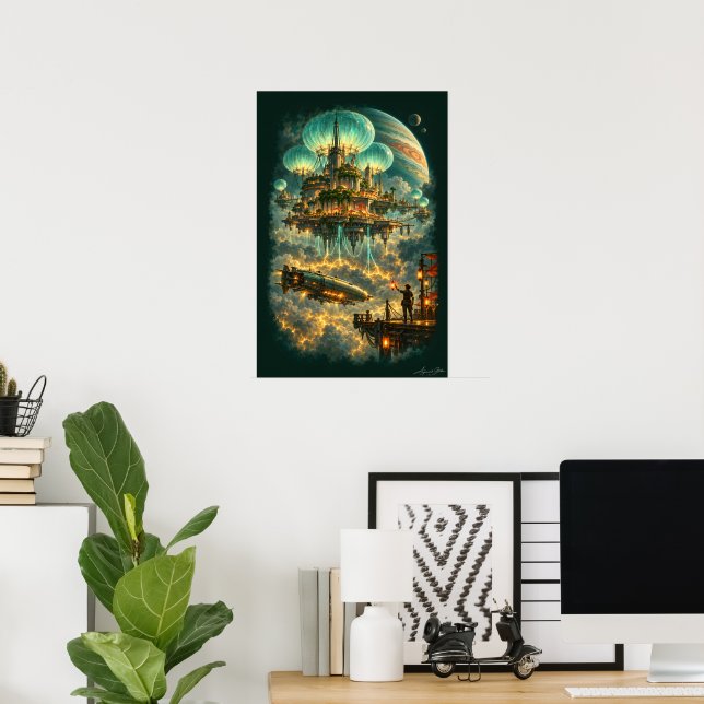 Harbor Above the Storm Poster (Home Office)