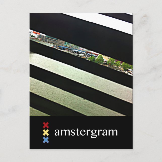 Harbor Amstergram Postcard (Front)
