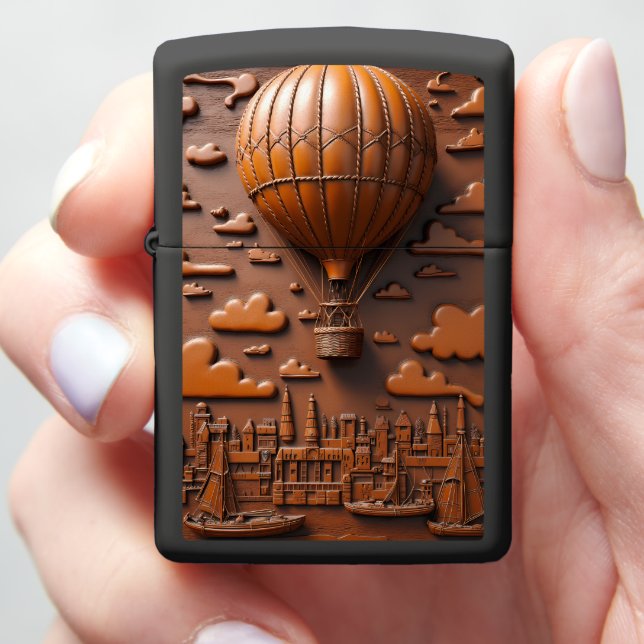 Harbor Ascent Capital Skylines Zippo Lighter (In Hand)