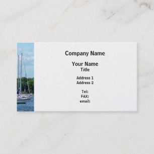 Harbor at Bristol Ri - Platinum Finish Business Card
