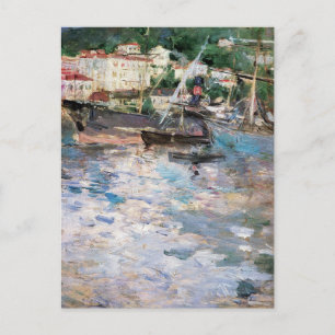 Harbor at Nice Postcard