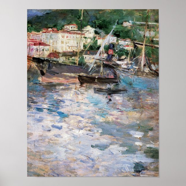 Harbor at Nice Poster (Front)