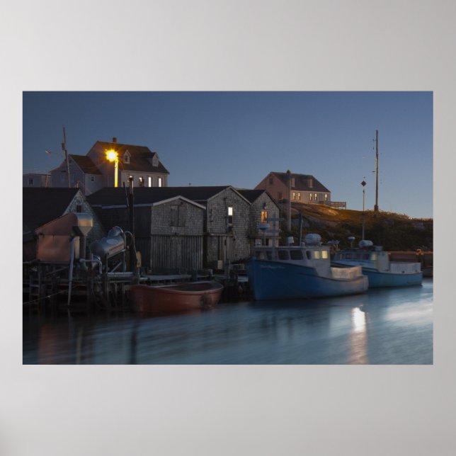 Harbor At Peggy's Cove fine art print (Front)