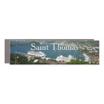 Harbor at St. Thomas Car Magnet