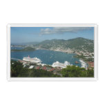 Harbor at St. Thomas US Virgin Islands Acrylic Tray