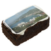 Harbor at St. Thomas US Virgin Islands Brownie (Angled)