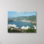 Harbor at St. Thomas US Virgin Islands Canvas Print