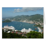 Harbor at St. Thomas US Virgin Islands Card
