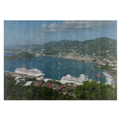 Harbor at St Thomas US Virgin Islands Cutting Board