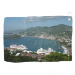 Harbor at St. Thomas US Virgin Islands Golf Towel