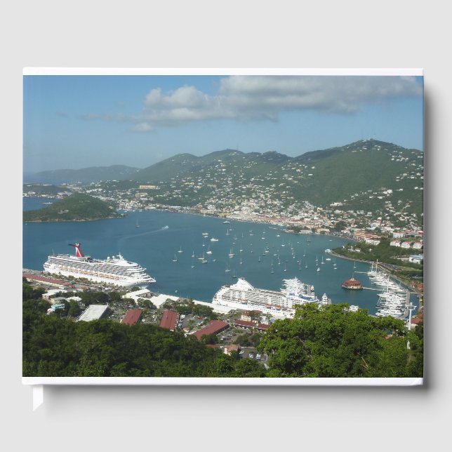 Harbor at St. Thomas US Virgin Islands Guest Book (Front)