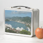 Harbor at St. Thomas US Virgin Islands Metal Lunch Box