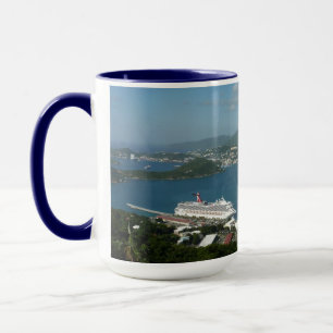 Harbor at St. Thomas US Virgin Islands Mug