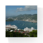 Harbor at St. Thomas US Virgin Islands Paperweight
