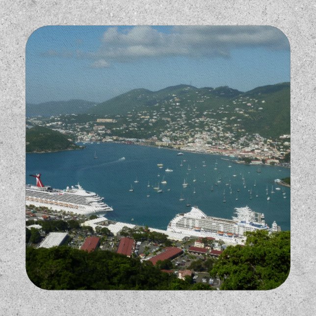 Harbor at St. Thomas US Virgin Islands Patch (Front)