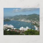 Harbor at St. Thomas US Virgin Islands Postcard