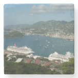 Harbor at St. Thomas US Virgin Islands Stone Coaster