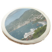 Harbor at St. Thomas US Virgin Islands Sugar Cookie (Angled)