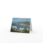 Harbor at St. Thomas US Virgin Islands Thank You Card