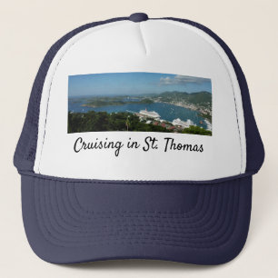 Harbor at St. Thomas US Virgin Islands Trucker Hat
