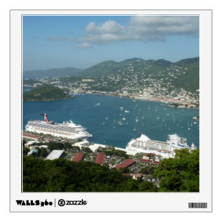 Harbor at St. Thomas US Virgin Islands Wall Sticker