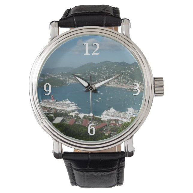 Harbor at St. Thomas US Virgin Islands Watch (Front)