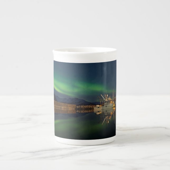 Harbor Aurora Bone China Mug (Front)