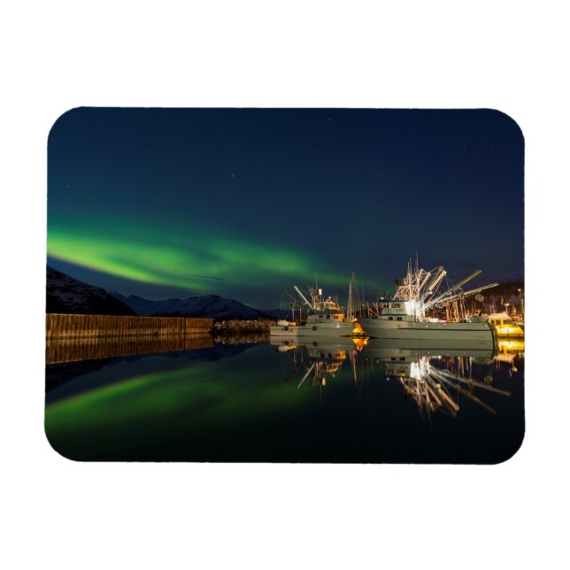 Harbor Aurora Magnet (Horizontal)