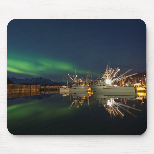 Harbor Aurora Mouse Pad (Front)
