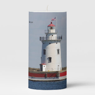Harbor Beach Lighthouse candle