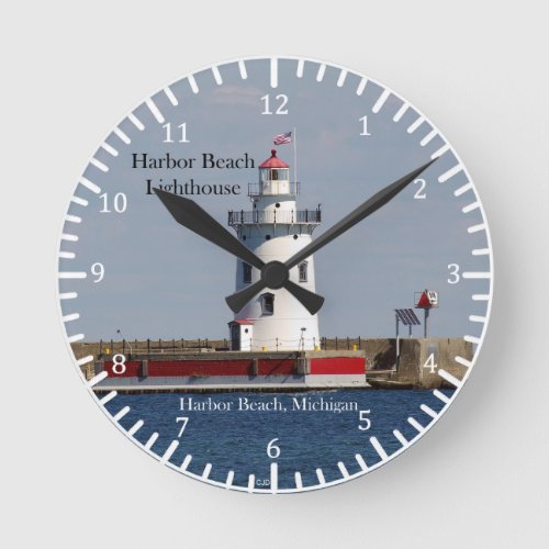 Harbor Beach Lighthouse clock