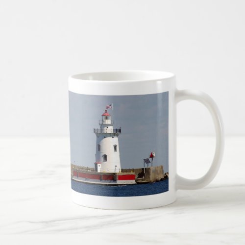Harbor Beach Lighthouse mug