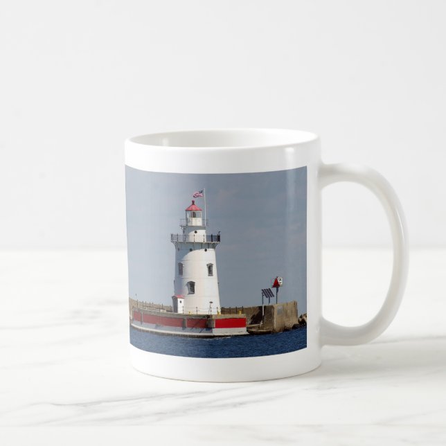 Harbor Beach Lighthouse mug (Right)