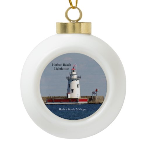 Harbor Beach Lighthouse ornament