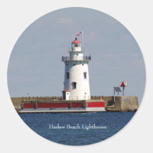 Harbor Beach Lighthouse sticker