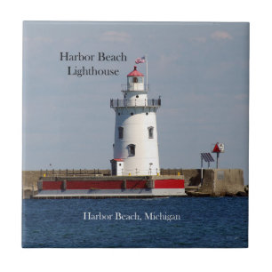 Harbor Beach Lighthouse tile
