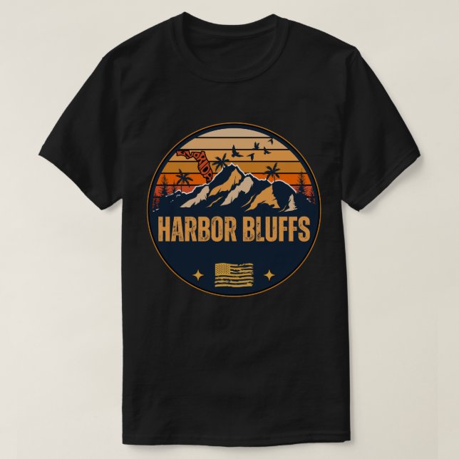 Harbor Bluffs, Florida  T-Shirt (Design Front)