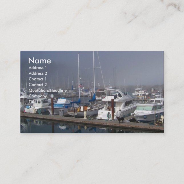 Harbor Boats Business Card (Front)