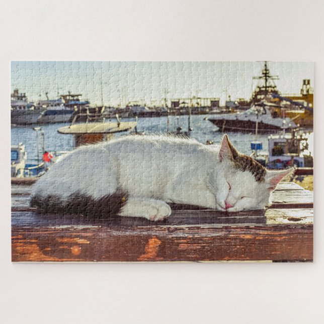 harbor cat puzzle (Horizontal)