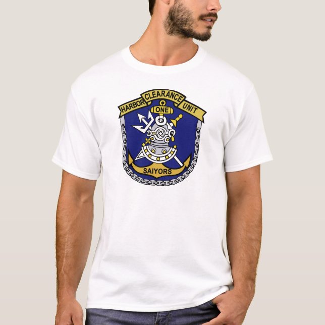 Harbor Clearance Unit One Salvors T-Shirt (Front)