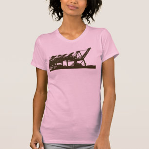 Harbor Cranes Racerback Tank Top