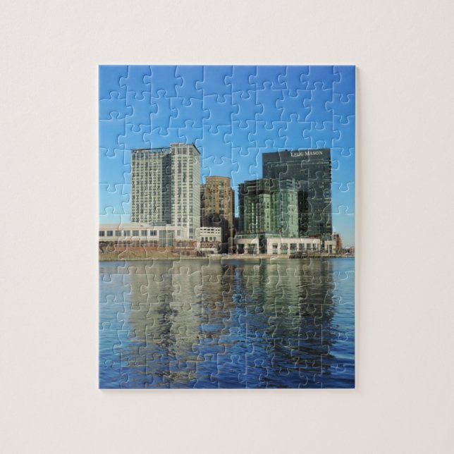 Harbor East Baltimore Jigsaw Puzzle (Vertical)