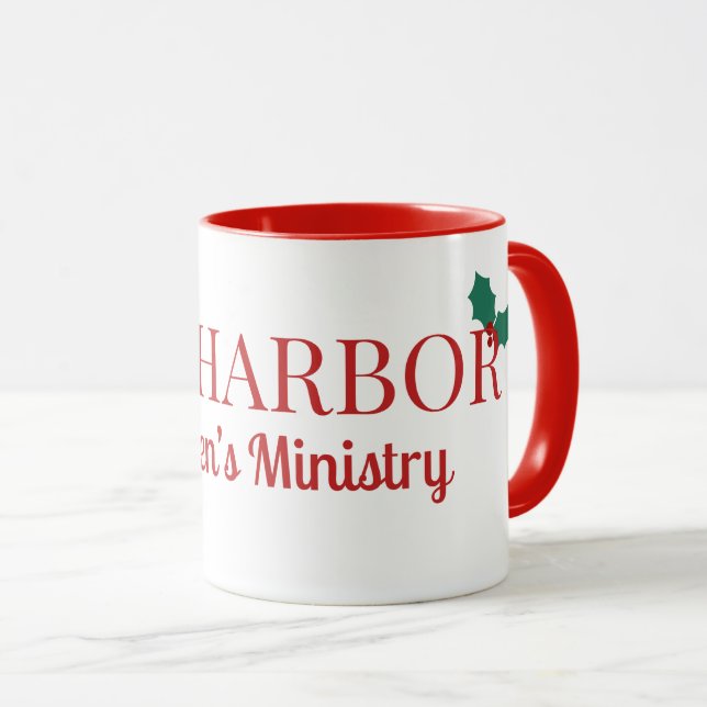 Harbor Holly Mug (Front Right)