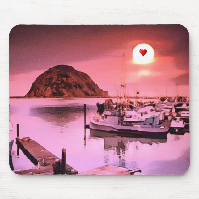 Harbor Hues Mouse Pad (Front)