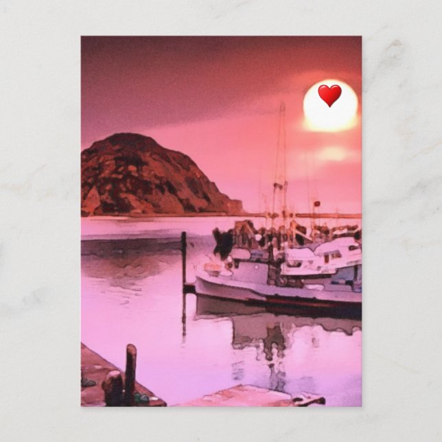 Harbor Hues Postcard (Front)