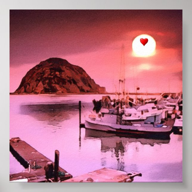 Harbor Hues Poster (Front)