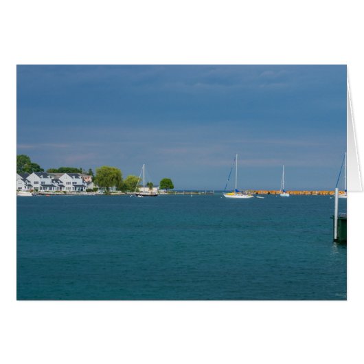 Harbor Mackinac Island Cards (Front Horizontal)